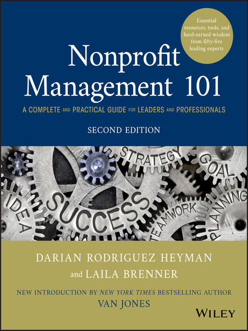Title details for Nonprofit Management 101 by Darian Rodriguez Heyman - Wait list